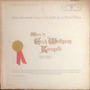 Lionel Newman - Music By Erich Wolfgang Korngold (Vinyle Usagé)