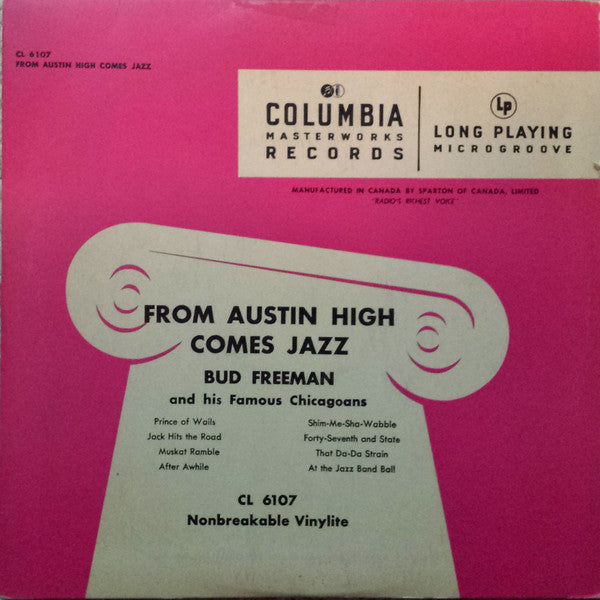 Bud Freeman - From Austin High Comes Jazz (Vinyle Usagé)