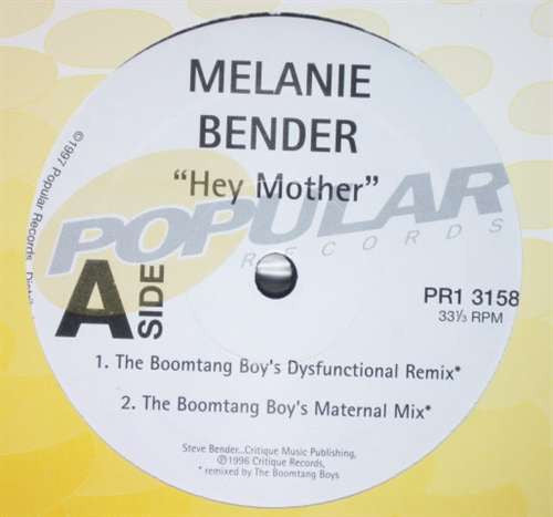 Melanie Bender - Hey Mother (Vinyle Usagé)