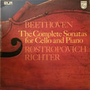 Beethoven / Rostropovich / Richter - Cello Sonatas (Vinyle Usagé)