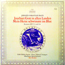 Bach / Richter - Jauchzet Gott In Allen Landen / Mein Herze Schwimmt Im Blut (Kantaten BWV 51 Und 199) (Vinyle Usagé)