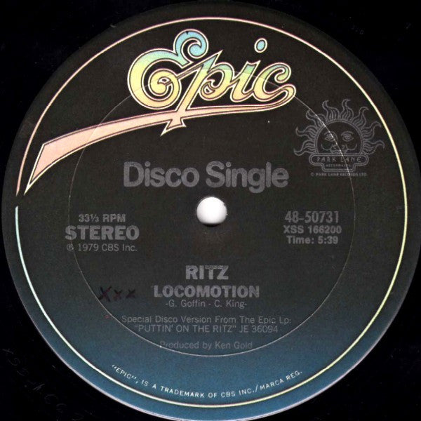 Ritz - Locomotion (Vinyle Usagé)