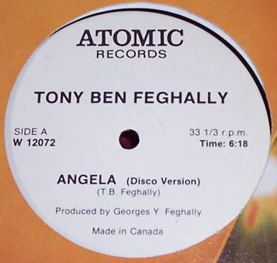 Tony Ben Feghally - Angela (Vinyle Usagé)