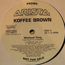 Koffee Brown / B 12 - Weekend Thing (Vinyle Usagé)