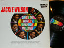 Jackie Wilson - Sings The Worlds Greatest Melodies (Vinyle Usagé)