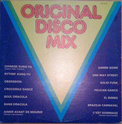 Various - Original Disco Mix (Vinyle Usagé)