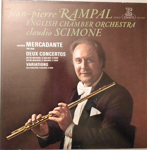 Mercadante / Scimone / Rampal - Deux Concertos / Variations (Vinyle Usagé)