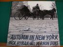 Dick Hyman - Autumn In New York The Music Of Vernon Duke (Vinyle Usagé)