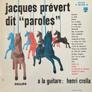 Jacques Pr?vert - Jacques Pr?vert Dit "Paroles" (Vinyle Usagé)
