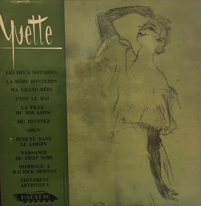 Yvette Guilbert - Yvette (Vinyle Usagé)