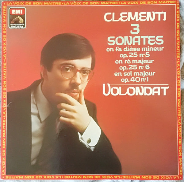 Clementi / Volondat - 3 Sonates (Vinyle Usagé)