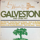 Living Marimbas Plus Living Strings - Galveston And Other Hits (Vinyle Usagé)