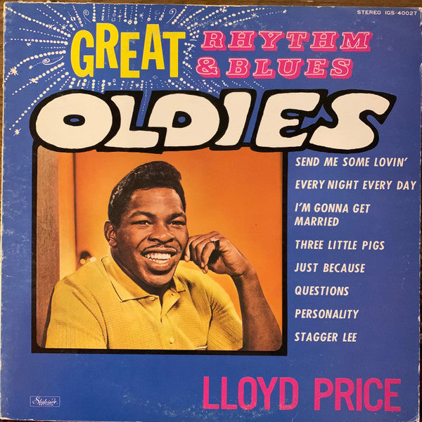 Lloyd Price - Great Rhythm and Blues Oldies (Vinyle Usagé)