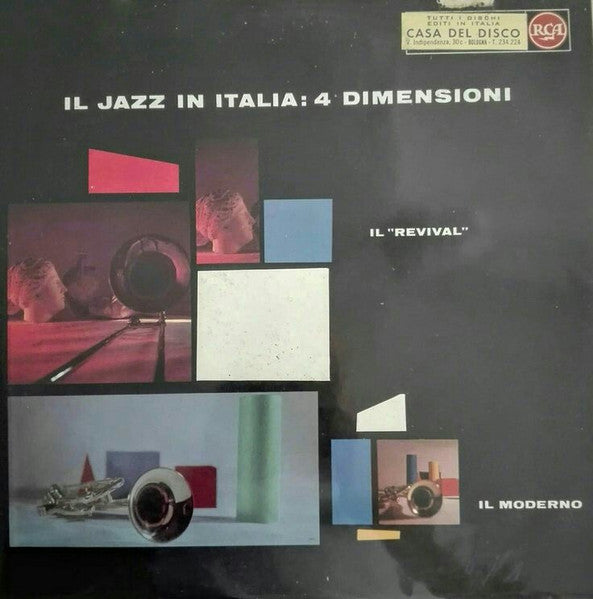 Various - Il Jazz In Italia: 4 Dimensioni (Vinyle Usagé)