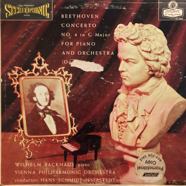 Beethoven / Backhaus / Vienna - Piano Concerto No 4 In G Major Op 58 (Vinyle Usagé)