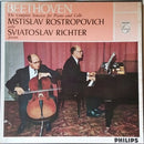 Beethoven / Rostropovich / Richter - The Complete Sonatas For Piano And Cello (Vinyle Usagé)