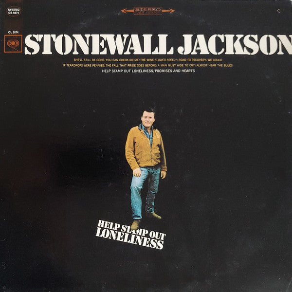 Stonewall Jackson - Help Stamp Out Loneliness (Vinyle Usagé)