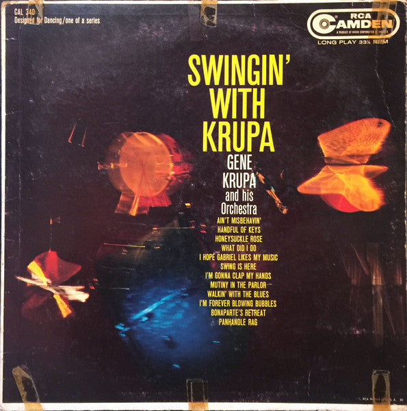 Gene Krupa - Swingin With Krupa (Vinyle Usagé)