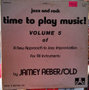 Jamey Aebersold - Volume 5: Time To Play Music (Vinyle Usagé)