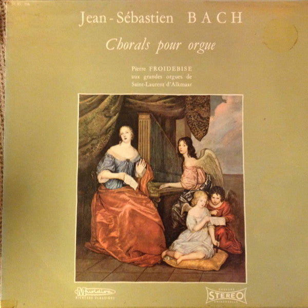 Bach / Froidebise - Chorals Pour Orgue (Vinyle Usagé)