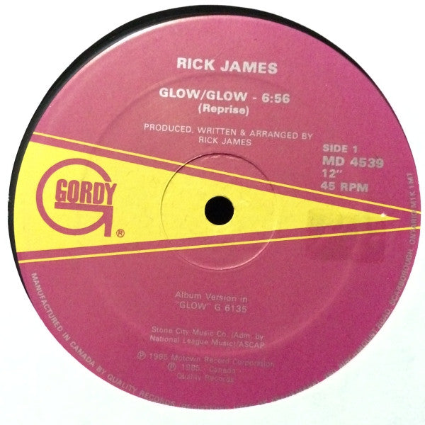 Rick James - Glow (Vinyle Usagé)