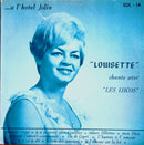 Louisette Jolin - Louisette Chante Avec Les Lucos (Vinyle Usagé)