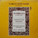 Gesualdo / Ephrikian - Madrigali A Cinque Voci : Cinquième Livre (Première Partie) (Vinyle Usagé)