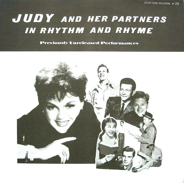 Judy Garland - Judy And Her Partners In Rhythm And Rhyme (Vinyle Usagé ...