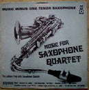 Leblanc Fine Arts Saxophone - Music For Saxophone Quartet: Music Minus One Tenor Saxophone (Vinyle Usagé)