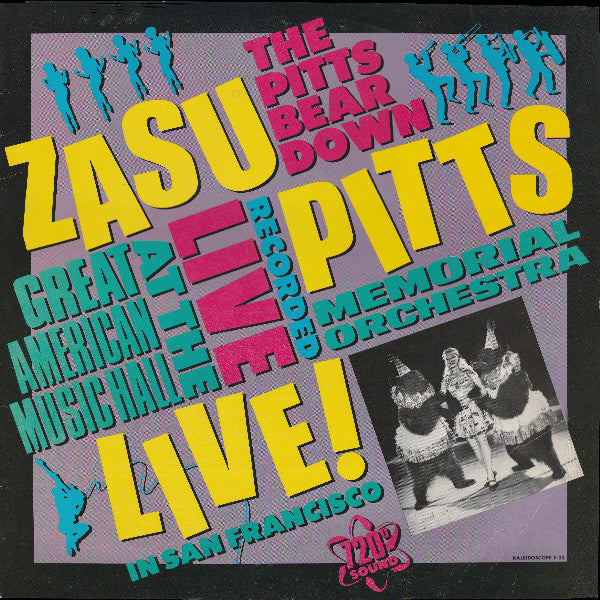 Zasu Pitts Memorial - The Pitts Bear Down (Vinyle Usagé)