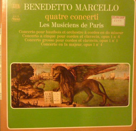 Marcello / Debray / Les Musiciens de Paris - Quatre Concerti (Vinyle Usagé)