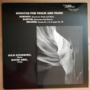 Debussy / Bartok / Brahms / Steinberg / Abel - Sonatas For Violin And Piano (Vinyle Usagé)