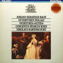 Bach / Harnoncourt - Ouverturen Nos 1 & 2 / Overtures Suites (Vinyle Usagé)