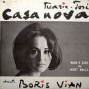 Marie Jose Casanova - Chante Boris Vian (Vinyle Usagé)