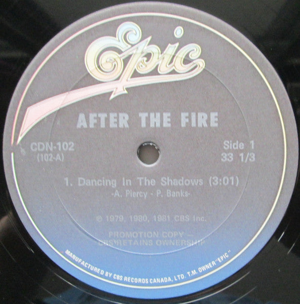 After the Fire - Dancing in the Shadows (Vinyle Usagé)