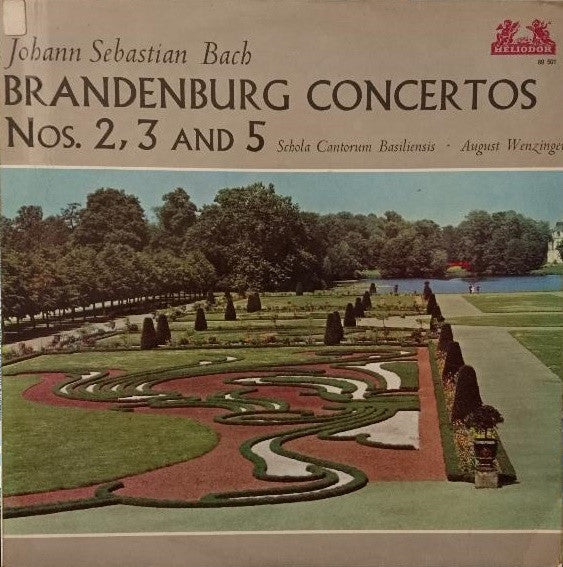 Bach / Wenzinger - Brandenburg Concertos Nos 2 / 3 / 5 (Vinyle Usagé)