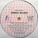 George McCrae - Dont You Feel My Love (Vinyle Usagé)