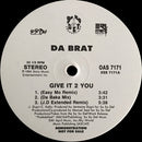 Da Brat - Give It 2 You (Remixes) (Vinyle Usagé)