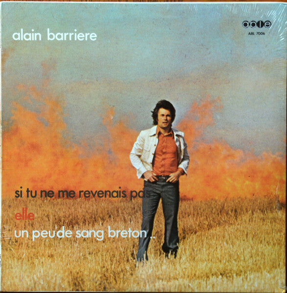 Alain Barriere - Alain Barriere (Un Peu de Sang Breton) (Vinyle Usagé)