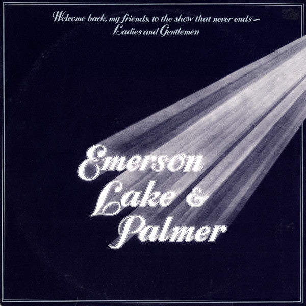 Emerson Lake And Palmer - Welcome Back My Friends To The Show That Never Ends / Ladies And Gentlemen (Vinyle Usagé)