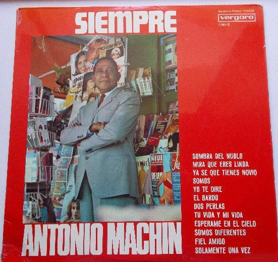 Antonio Machin - Siempre Antonio Machin (Vinyle Usagé)