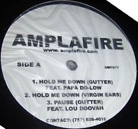 Amplafire - Hold Me Down / Pause / Out In These Streets (Vinyle Usagé)