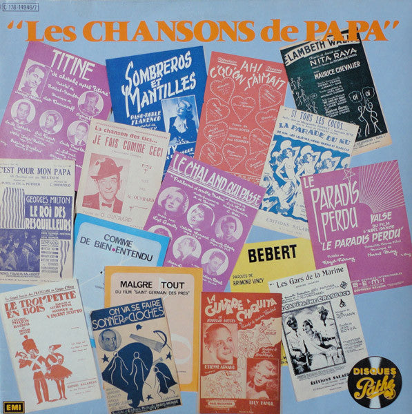 Various - Les Chansons de Papa (Vinyle Usagé)