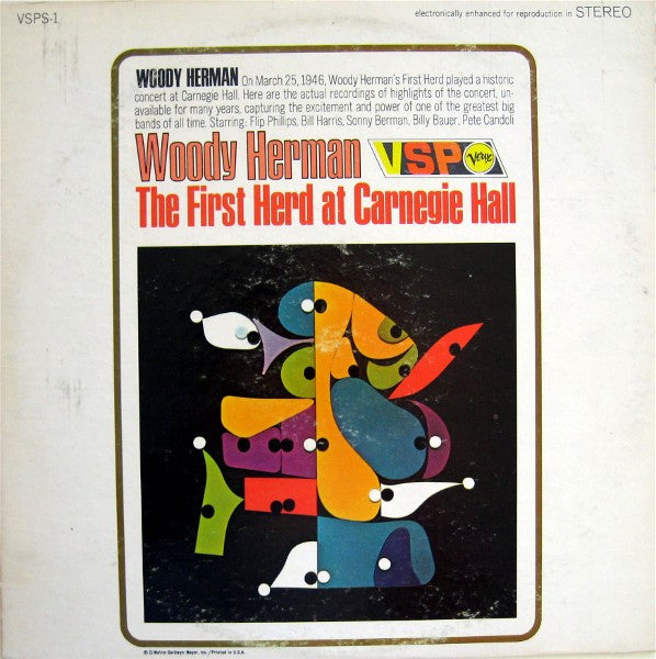 Woody Herman - The First Herd At Carnegie Hall (Vinyle Usagé)