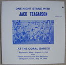 Jack Teagarden - One Night Stand With Jack Teagarden At The Coral Gables (Vinyle Usagé)