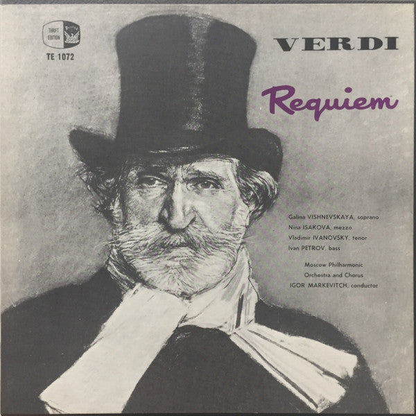 Verdi / Markevitch - Requiem (Vinyle Usagé)