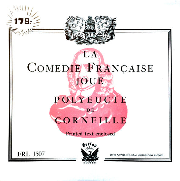 Various - La Comedie Francaise Joue Polyceute De Corneille (Vinyle Usagé)