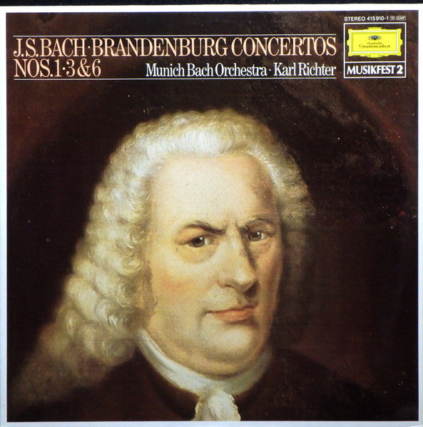 Bach / Richter - 6 Brandenburg Concertos (Vinyle Usagé)