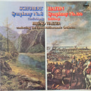 Schubert / Haydn / Walter - Symphony No 8 / Symphony No 100 (Vinyle Usagé)