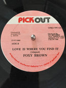 Pliers / Foxy Brown - Woman You Nagging Me / Love Is Where You Find It (Vinyle Usagé)